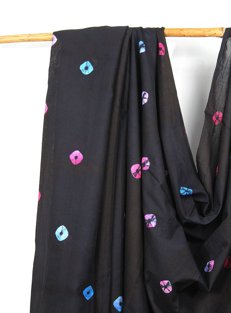 Cotton Tie Dye Sari