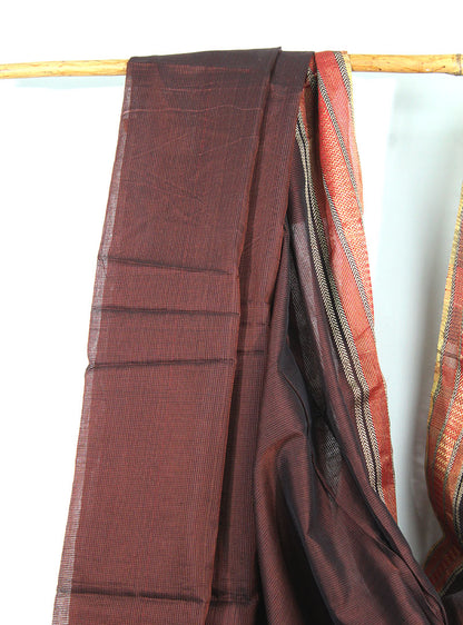 Cotton Silk Maheshwari Sari